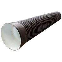 Трубы ПЭ гофрированные двухслойные